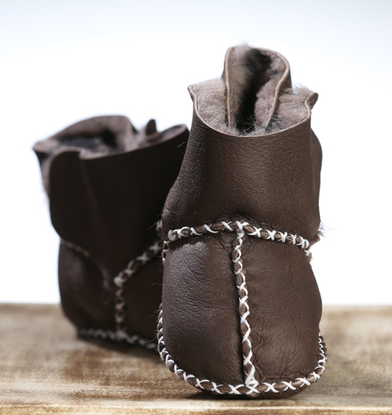 Premium Leather Baby Boots